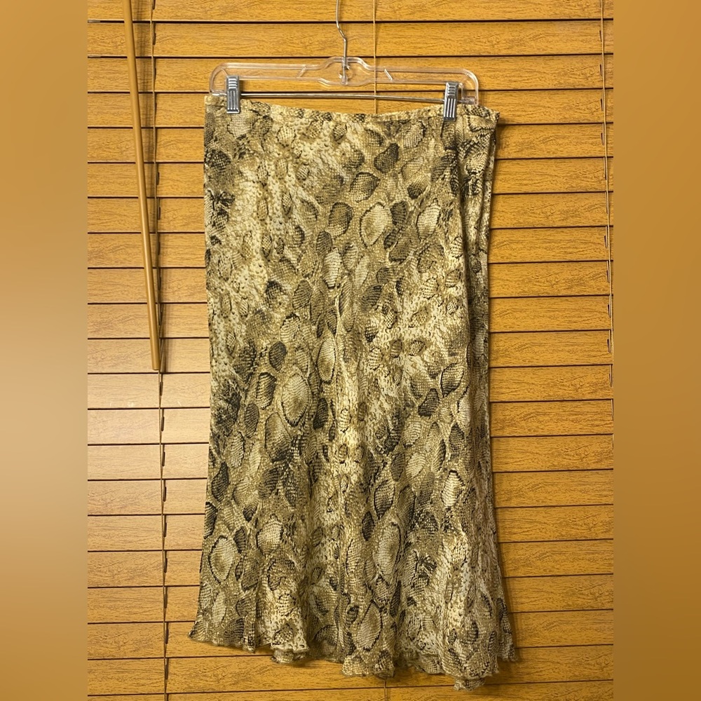 Womens Talbots Silk/Linen Skirt Size 10 New
